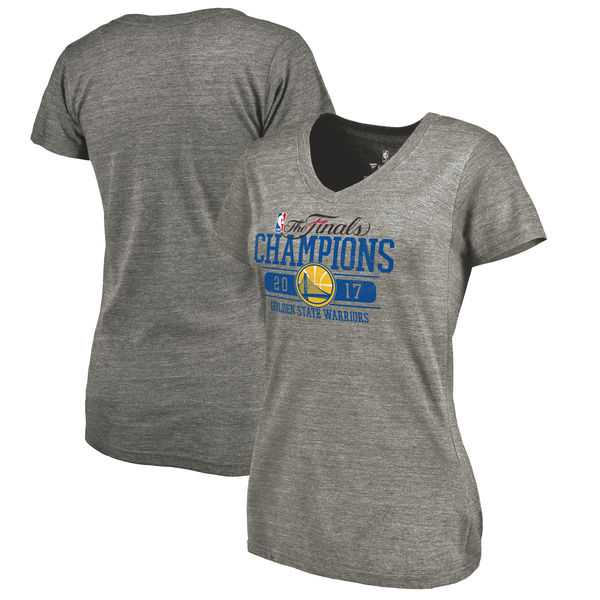 Women's Golden State Warriors 2017 NBA Champions Gray T-Shirt FengYun,We sell and wholesale Women's Golden State Warriors 2017 NBA Champions Gray T-Shirt FengYun on line form chian!
